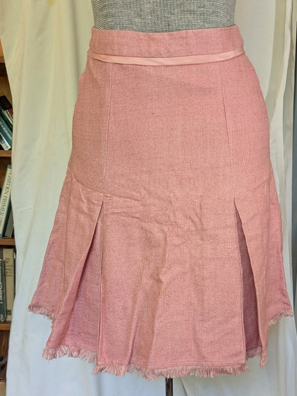 Pink Silk Skirt size 4